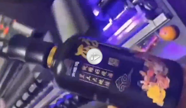 圓柱體打印視頻，酒瓶打印視頻，化妝品打印視頻