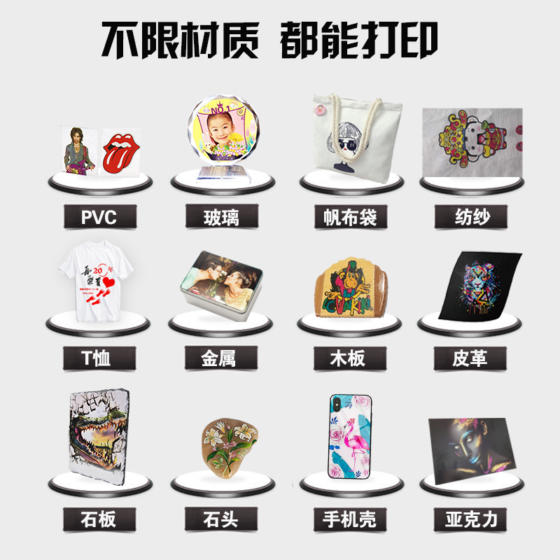 不限材質(zhì)，都能打印